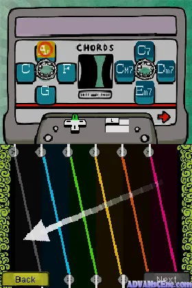 Jam Sessions 2 (USA) (En,Fr,Es) (NDSi Enhanced) screen shot game playing